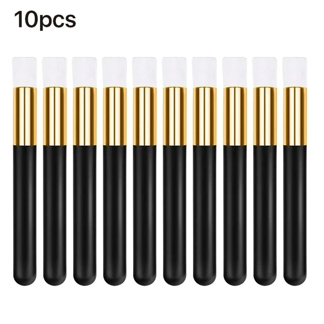 10/20/50 pcs Lash Shampoo Brushes, Blackhead Remover Brush Tool, Nose Pore Deep Cleaning Brush, Facial Cleaning Brushes