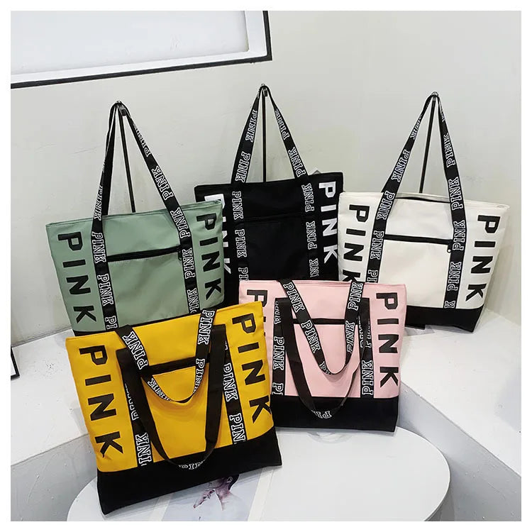 PINK Casual Tote Bag