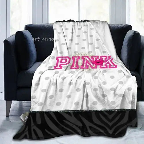 PINK Love Throw Blanket