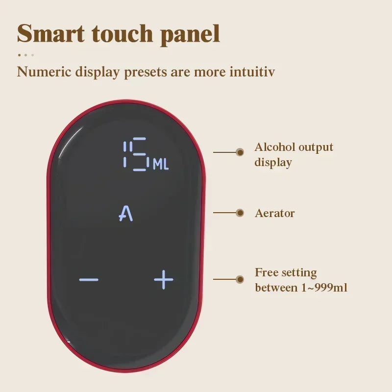 Automatic Non-touch Electric Alcoholic Beverage Dispenser