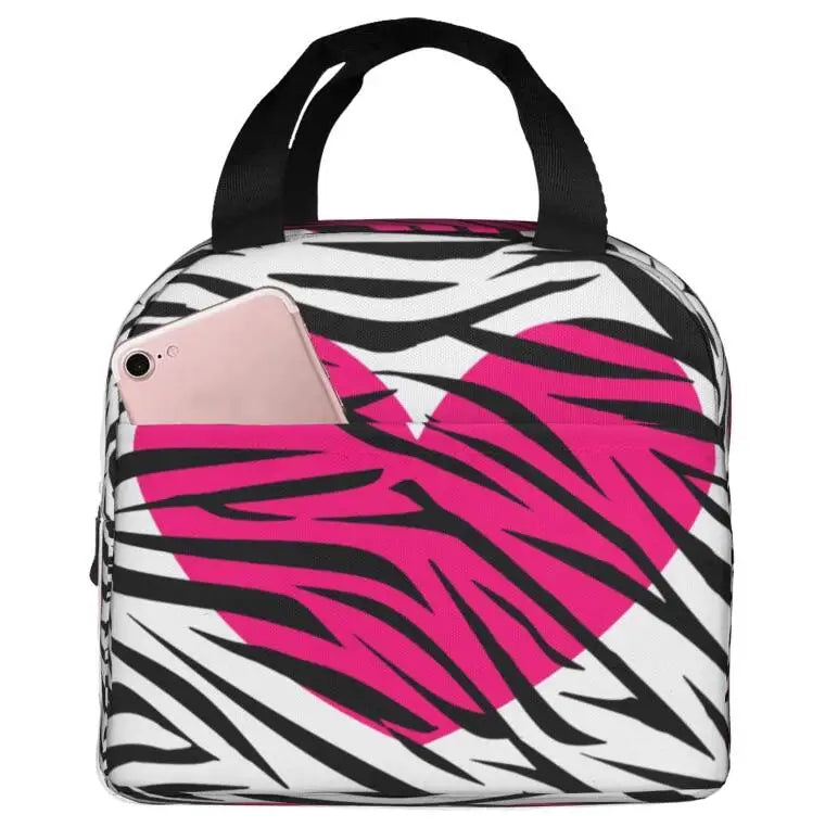 Love PINK Portable Insulated Lunch Bag