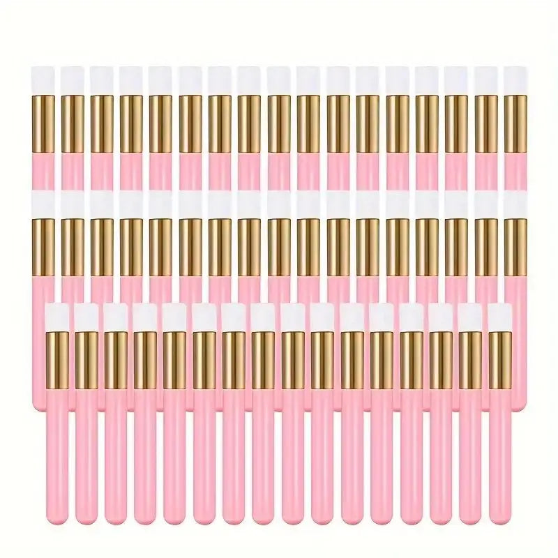 10/20/50 pcs Lash Shampoo Brushes, Blackhead Remover Brush Tool, Nose Pore Deep Cleaning Brush, Facial Cleaning Brushes