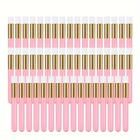 10/20/50 pcs Lash Shampoo Brushes, Blackhead Remover Brush Tool, Nose Pore Deep Cleaning Brush, Facial Cleaning Brushes