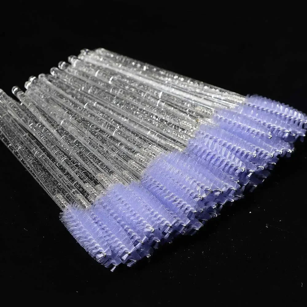 50pc Disposable Eyelash Brushes