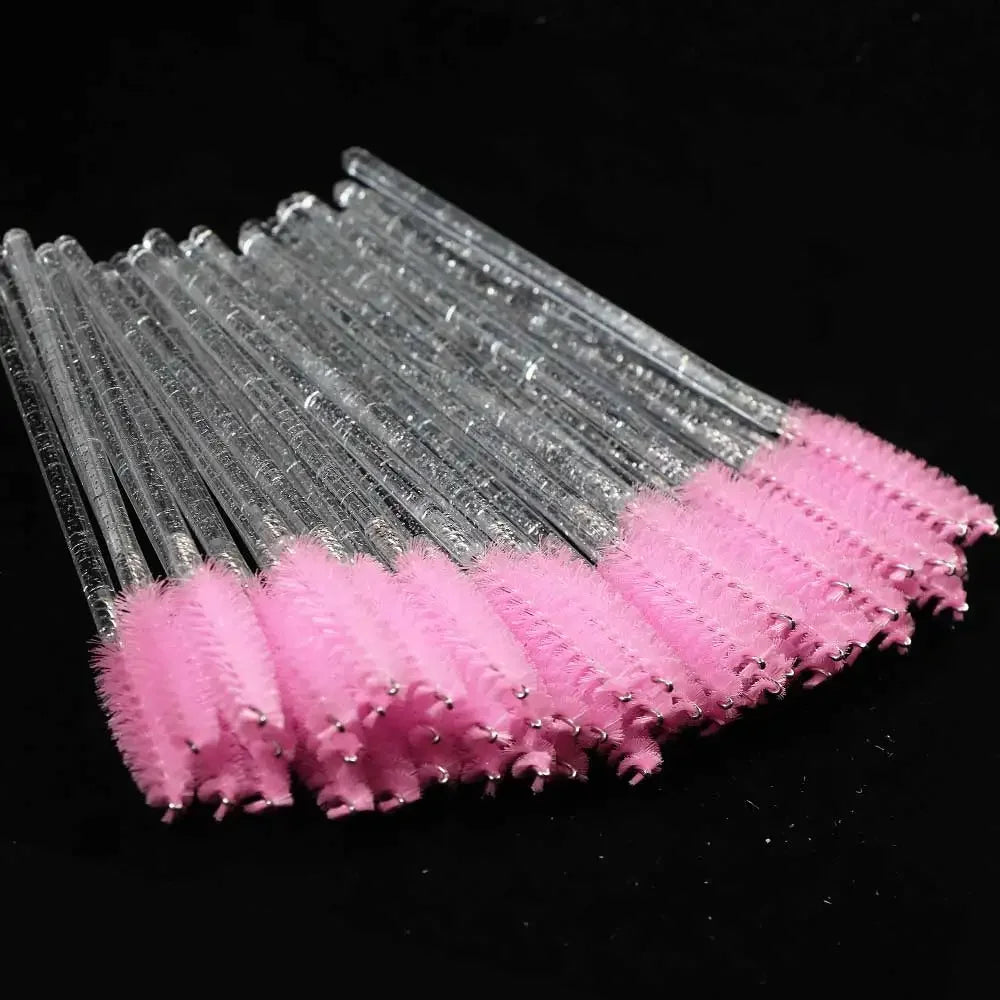 50pc Disposable Eyelash Brushes