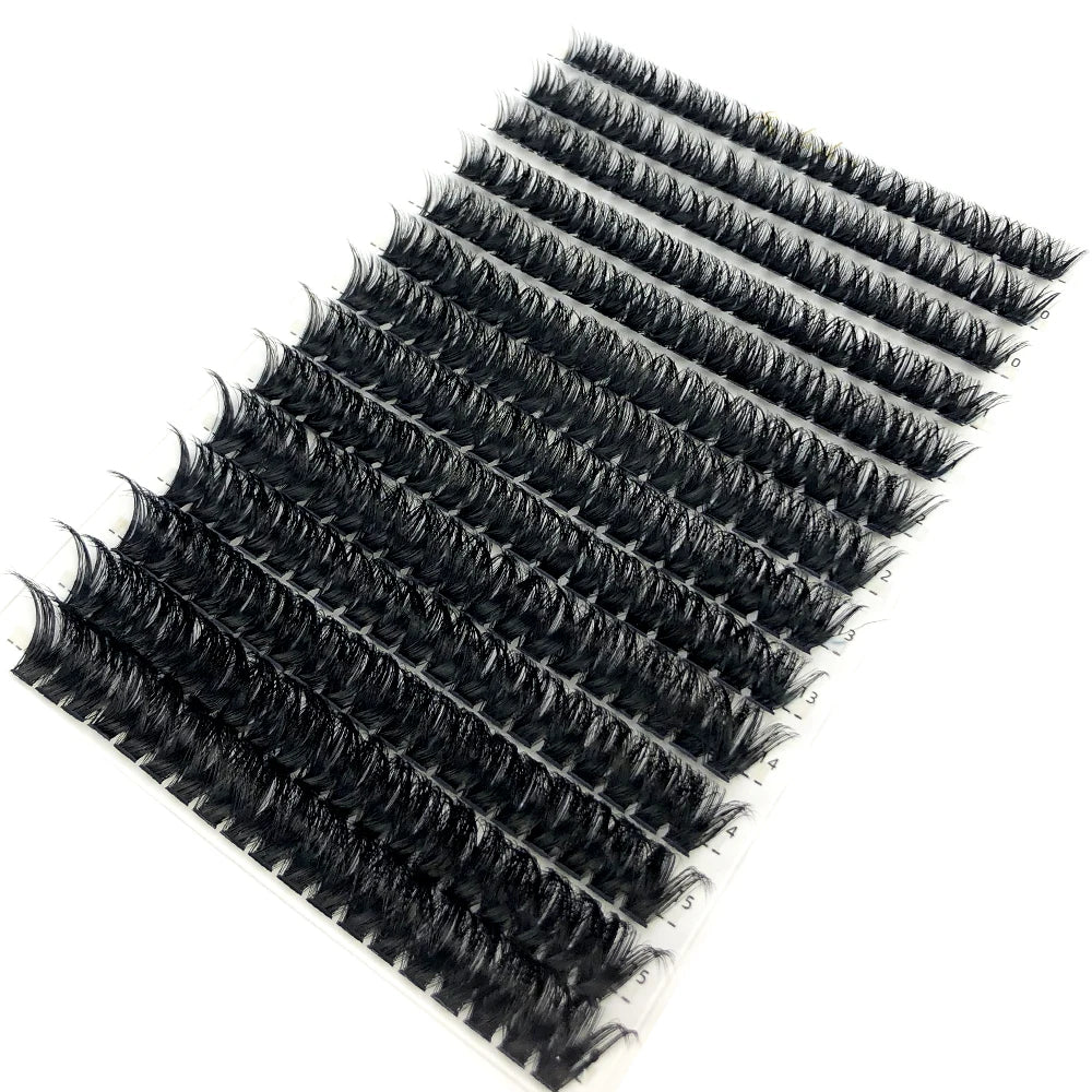 Soft Natural 3D Mink Lash Cluster 30D 40D 60D 80D