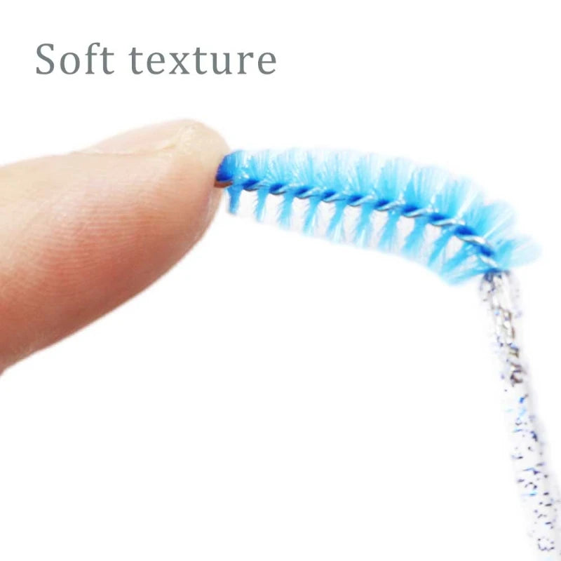 50pc Disposable Eyelash Brushes