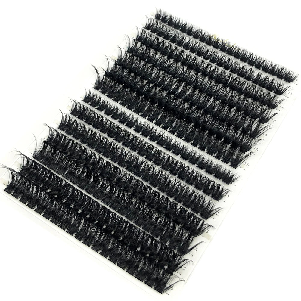 Soft Natural 3D Mink Lash Cluster 30D 40D 60D 80D