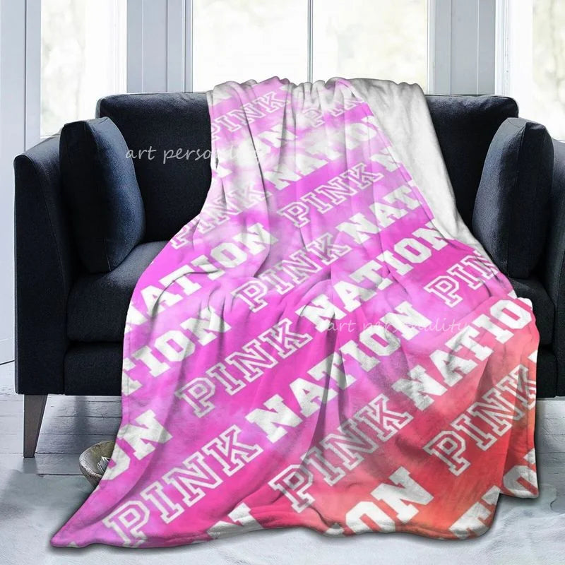 PINK Love Throw Blanket