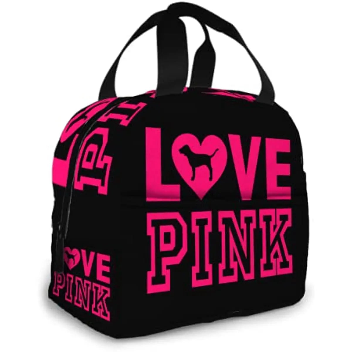 Love PINK Portable Insulated Lunch Bag