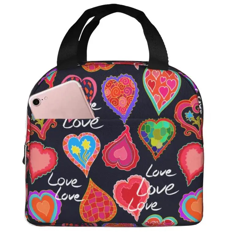 Love PINK Portable Insulated Lunch Bag