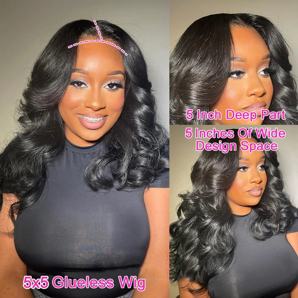 Brazilian Body wave bob wig