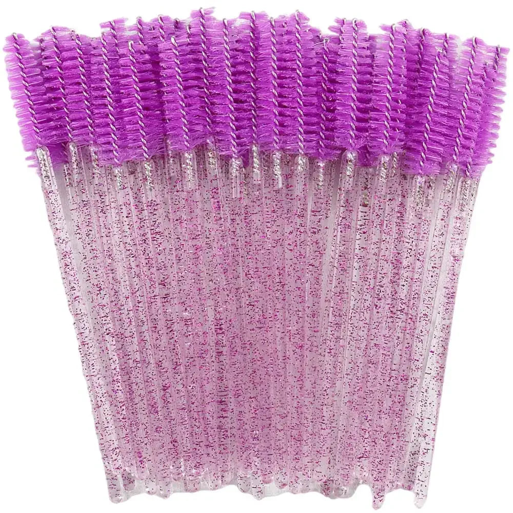 50pc Disposable Eyelash Brushes