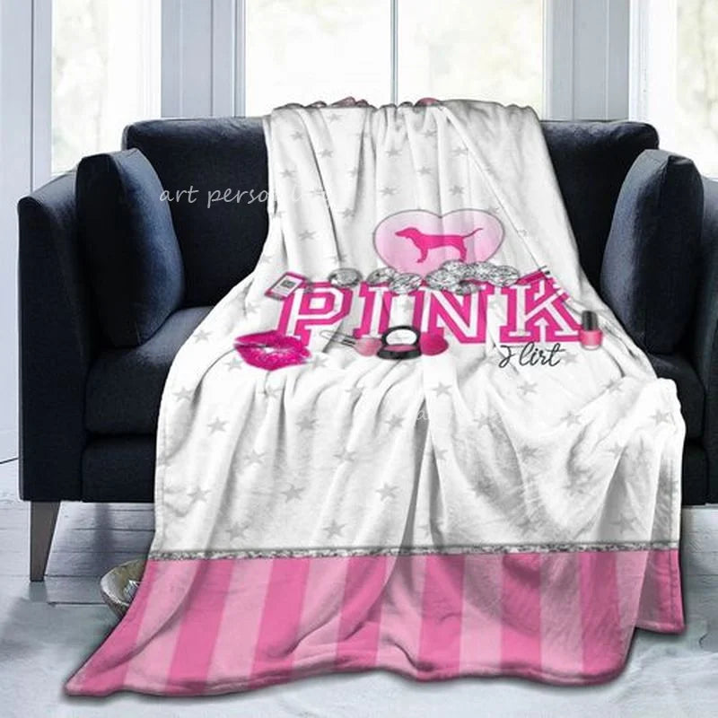 PINK Love Throw Blanket