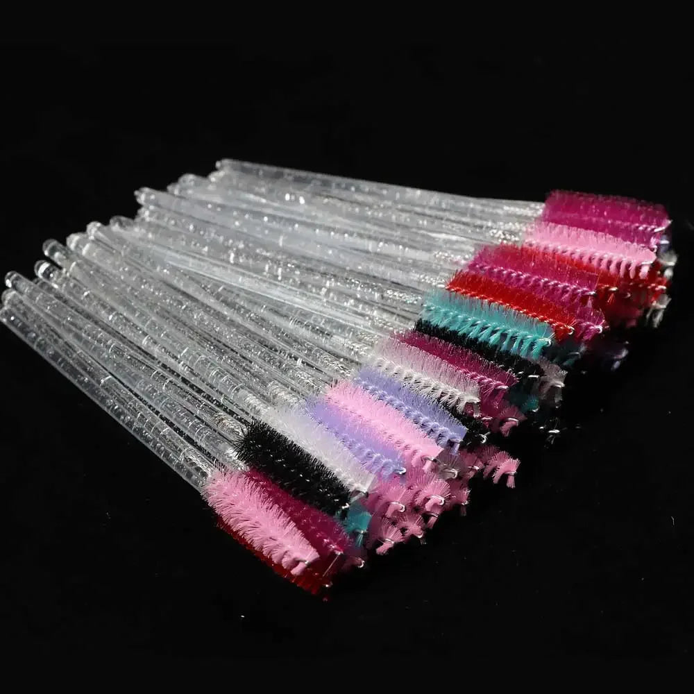 50pc Disposable Eyelash Brushes