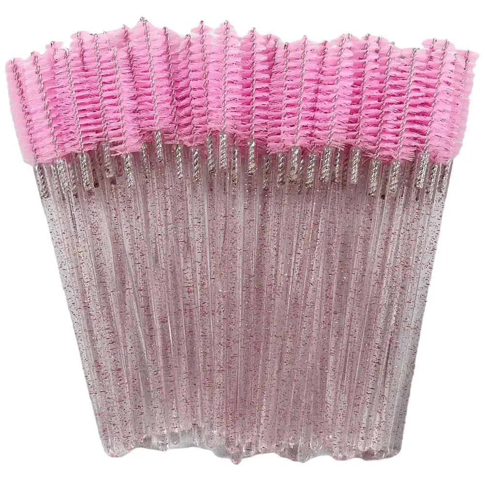 50pc Disposable Eyelash Brushes