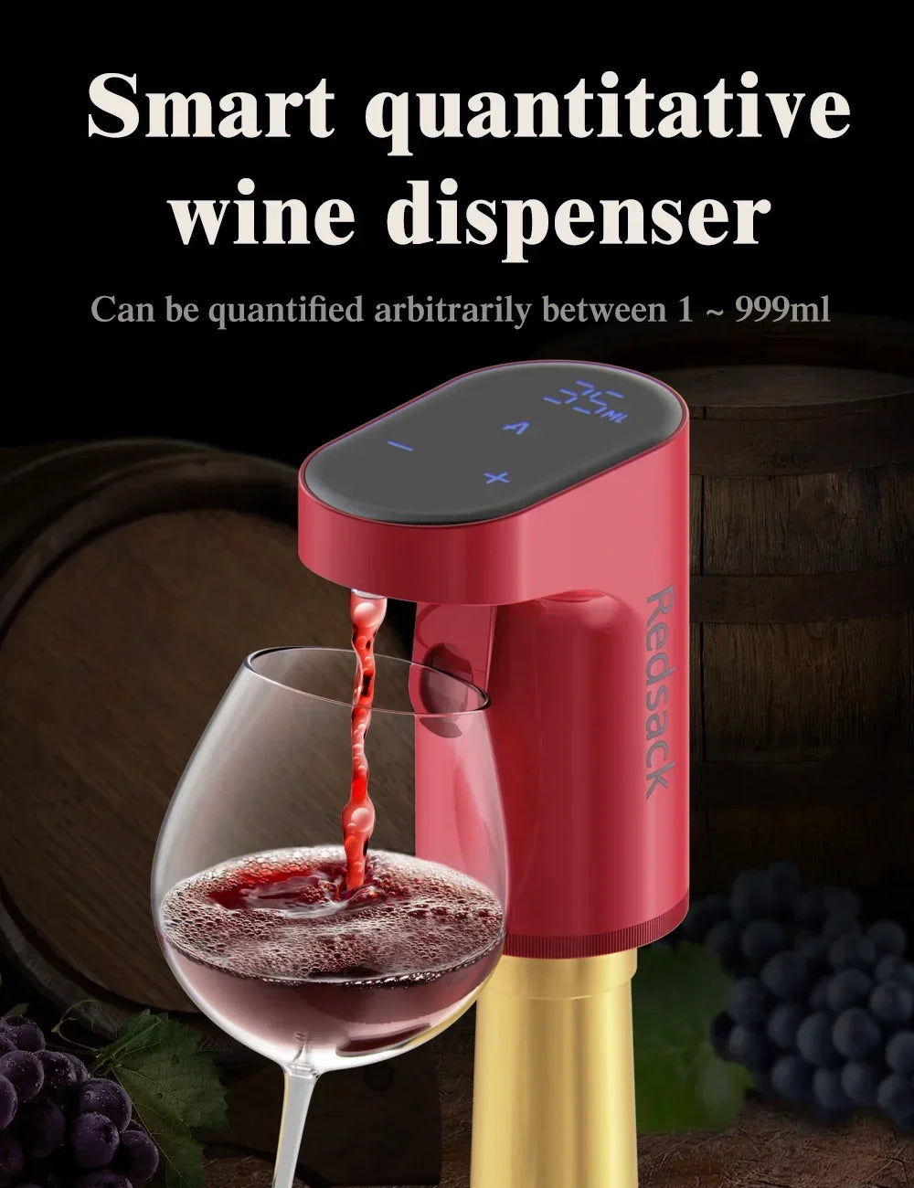 Automatic Non-touch Electric Alcoholic Beverage Dispenser