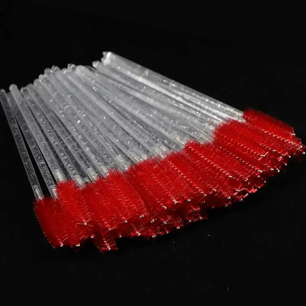 50pc Disposable Eyelash Brushes