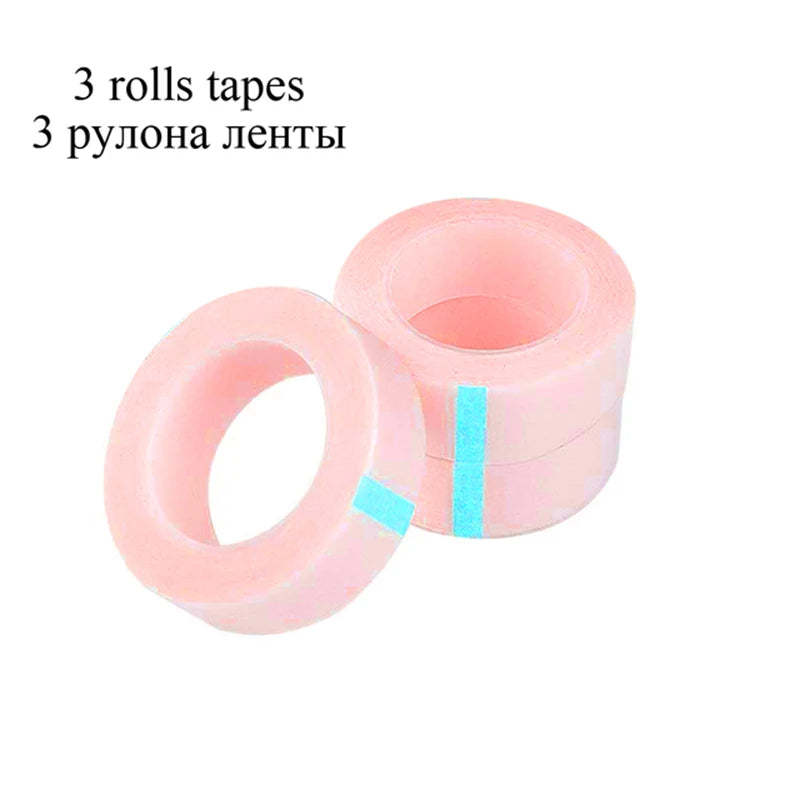 3pcs/5pcs Breathable Under Eyelash Adhesive Tape