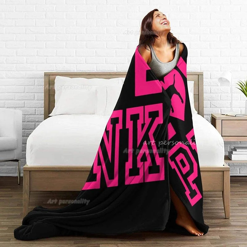 PINK Love Throw Blanket