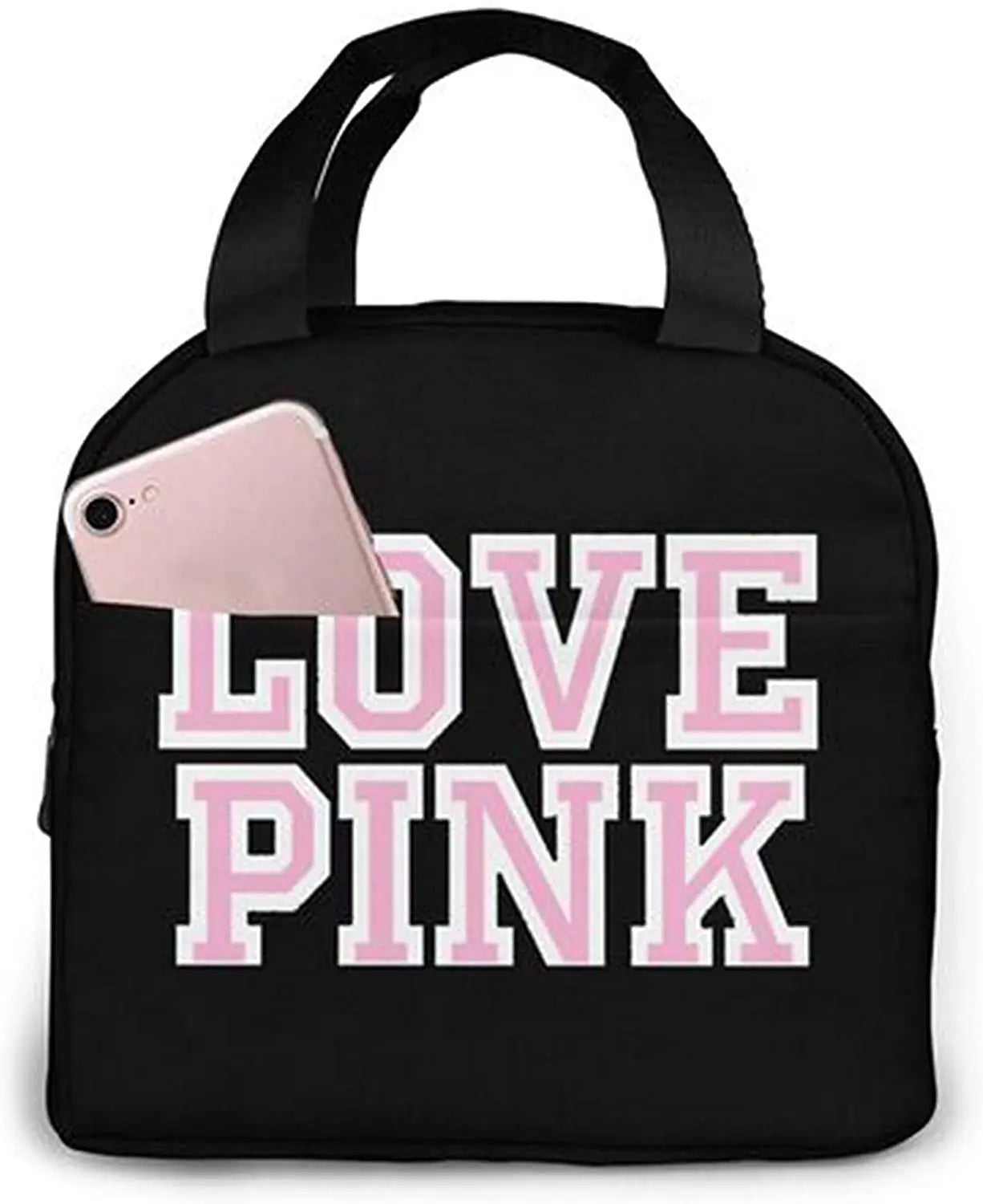 Love PINK Portable Insulated Lunch Bag