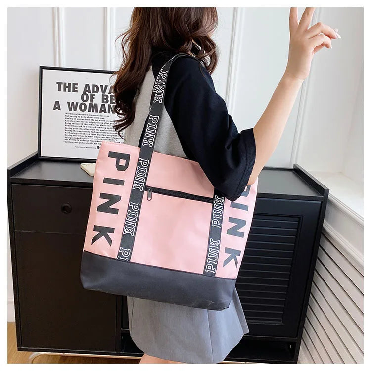 PINK Casual Tote Bag